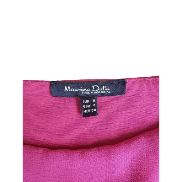 Massimo Dutti Sleeveless Blouse Sz S Pink - Picture 4 of 5